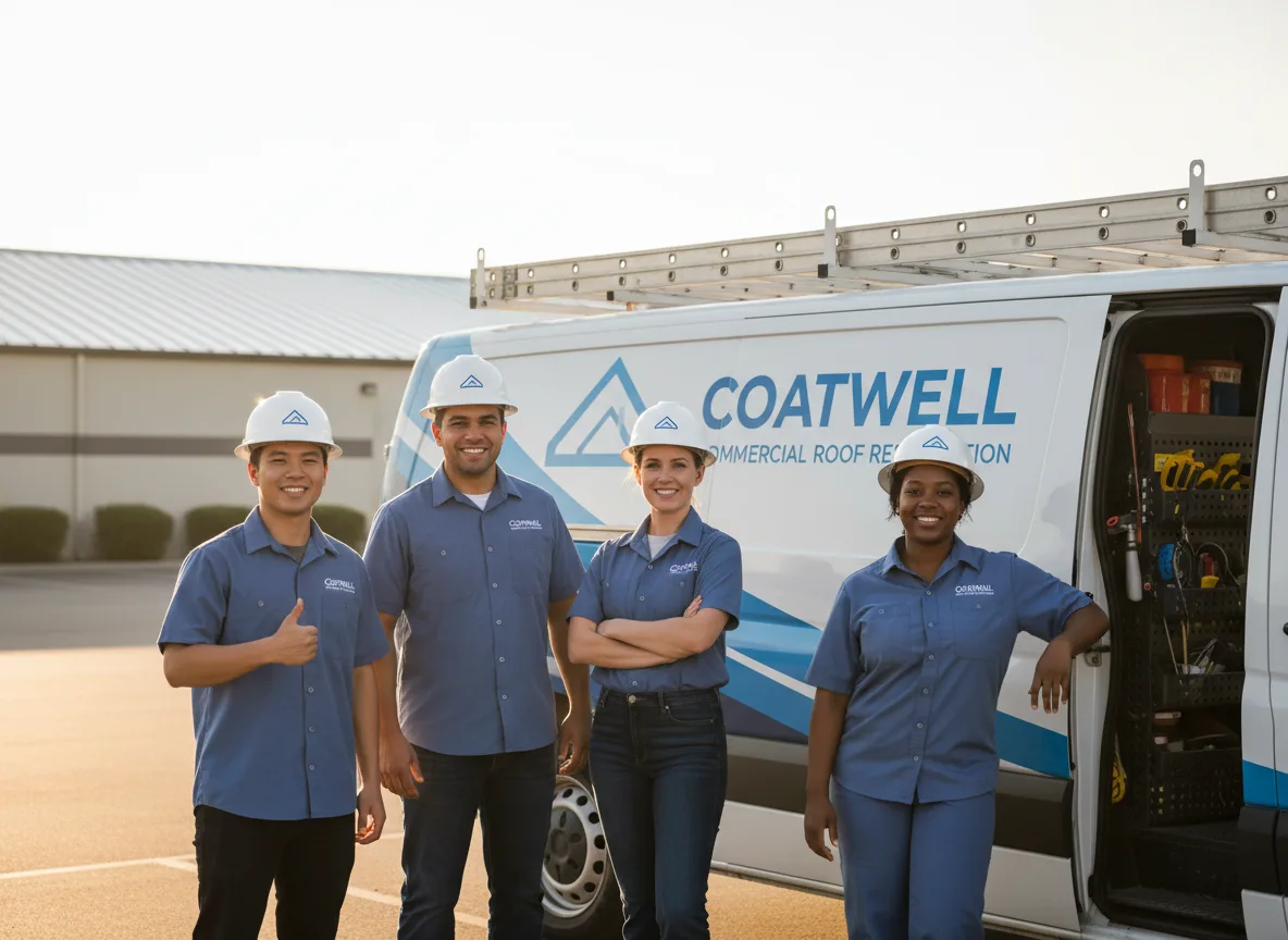 Commercial roof coating company in Bennington, IN